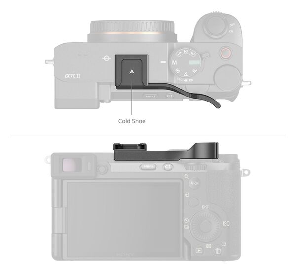 SmallRig Daumengriff für Sony Alpha 7C II / Alpha 7CR / Alpha 7C  schwarz