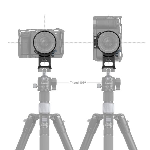 SmallRig Drehbares Horizontal- Vertikal Montageplatten-Kit  Für Sony a7C II / a7CR 4424