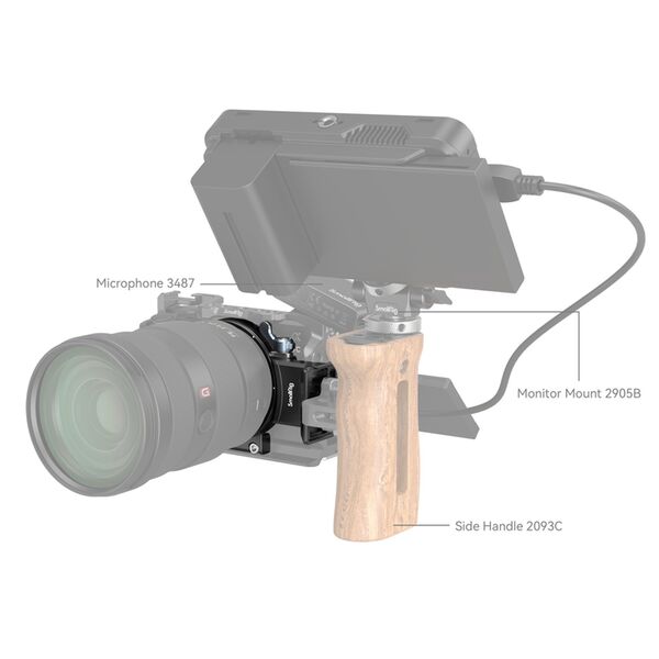 SmallRig Drehbares Horizontal- Vertikal Montageplatten-Kit  Für Sony a7C II / a7CR 4424