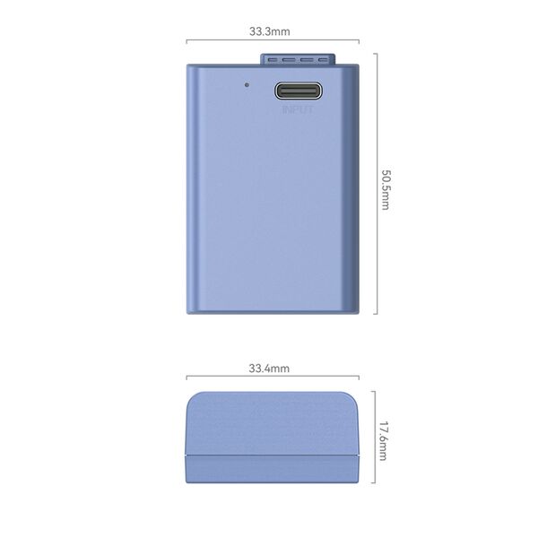 SmallRig EN-EL25 USB-C aufladbare Kamerabatterie für Nikon 