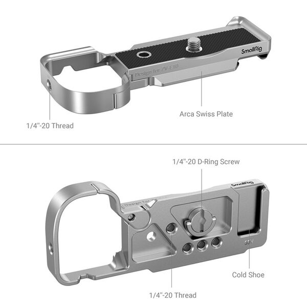 SmallRig Extension Griff  Sony ZV E10 silber