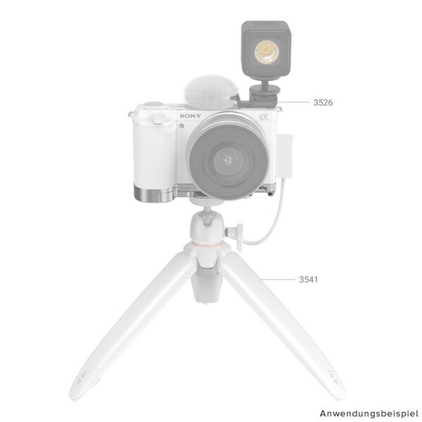 SmallRig Extension Griff  Sony ZV E10 silber