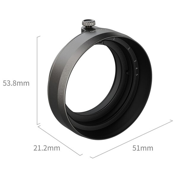 SmallRig FilMov Leichte Fotografie-Handyhülle für iPhone  17 Pro schwarz