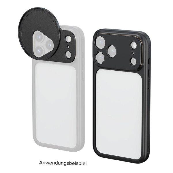 SmallRig FilMov Lightweight Photography Bumper Case for iPhone  schwarz 17 Pro Max