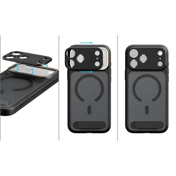 SmallRig FilMov Leichte Fotografie-Handyhülle für iPhone  17 Pro Max schwarz