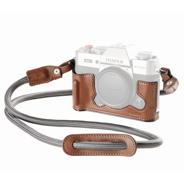 SmallRig Halbschalen-Set aus Leder für FUJIFILM X-T30 III / X-T30 II / X-T30  braun