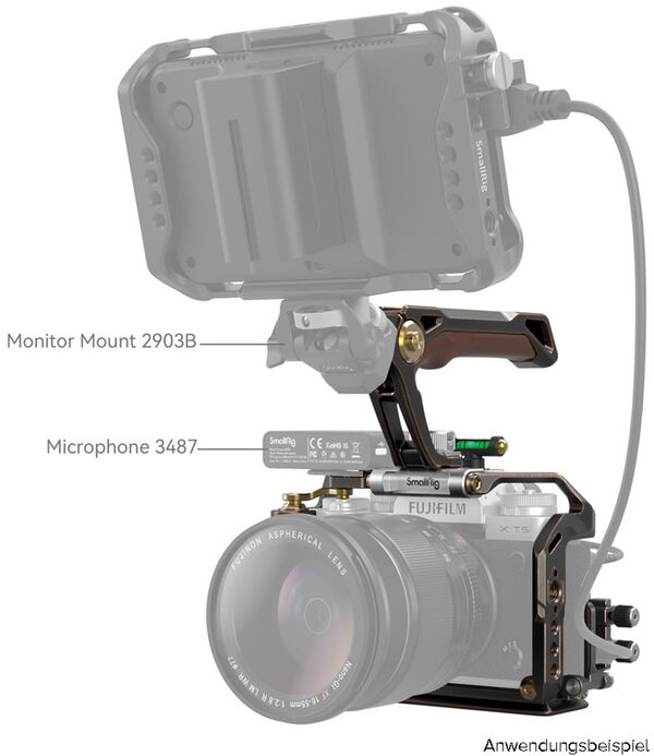 SmallRig Handheld Cage 3872 Retro Kit  Fujifilm X-T5