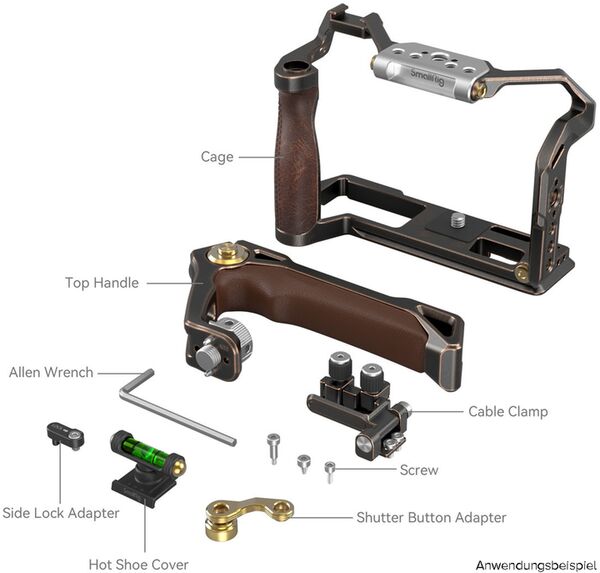 SmallRig Handheld Cage 3872 Retro Kit  Fujifilm X-T5