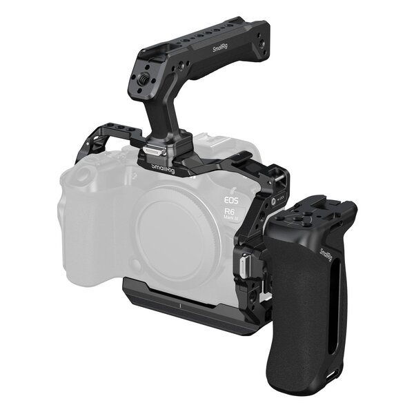SmallRig HawkLock Quick Release Cage für Canon EOS R6 Mark III / R6 Mark II  Erweiterungskäfig-Set Advanced Edition