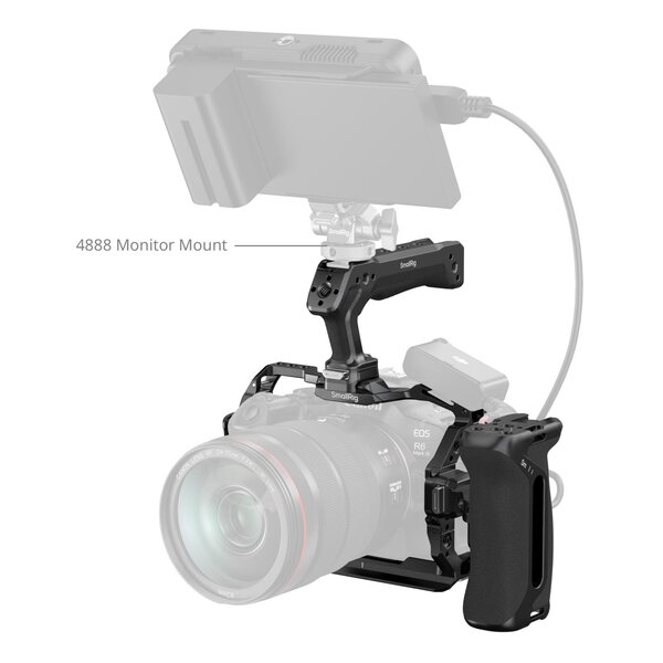 SmallRig HawkLock Quick Release Cage für Canon EOS R6 Mark III / R6 Mark II  Erweiterungskäfig-Set Advanced Edition