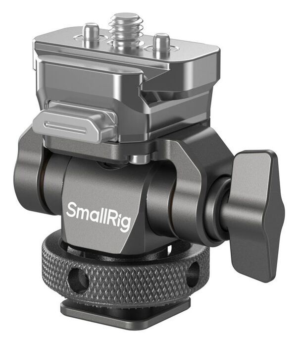 SmallRig HawkLock Quick Release Monitorhalterung mit H21 Cold Shoe Mount 