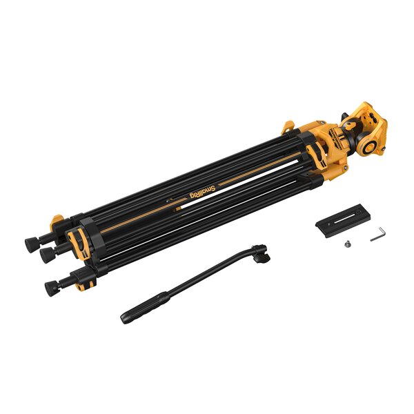 SmallRig Hochleistungs-Fluidkopf-Stativ AD-01 (BumbleBee Edition) 