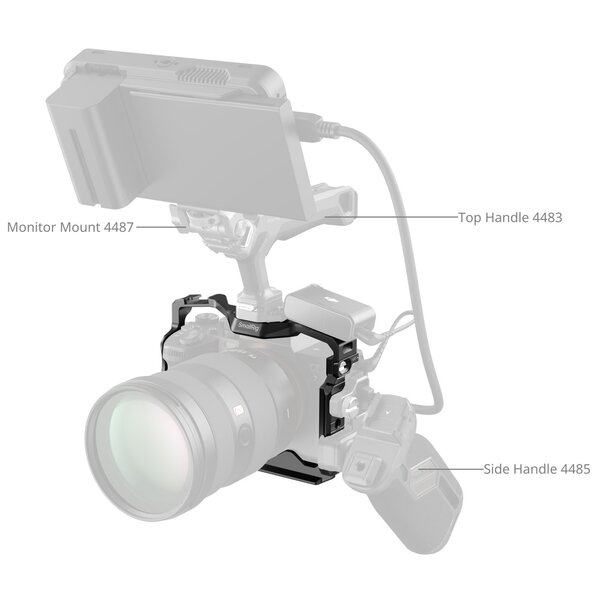 SmallRig Käfig mit Airtag-Steckplatz für Sony Alpha 7R V / 7 IV / 7S III / 1 / 7R IV 