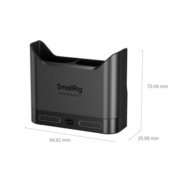 SmallRig Kamera-Akkuladegerät  DMW-BLK22