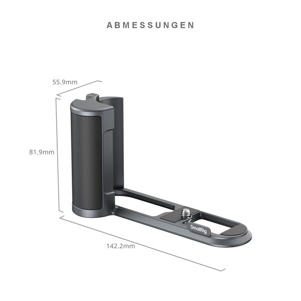 SmallRig L-förmige Montageplatte mit Griff für Leica Q3 