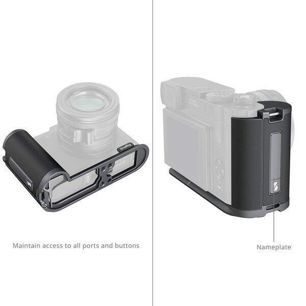 SmallRig L-förmige Montageplatte mit Griff für Leica Q3 
