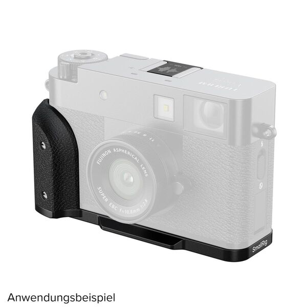 SmallRig L-förmige Montageplatte mit Silikongriff für FUJIFILM X half  schwarz