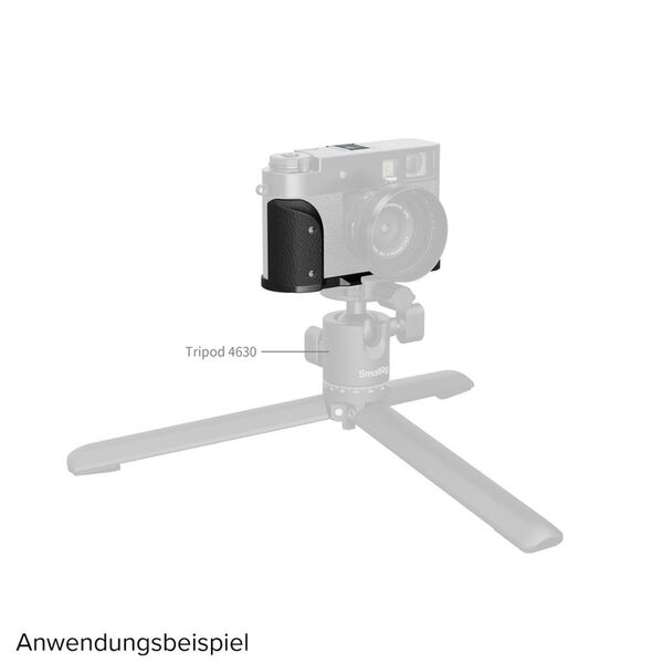 SmallRig L-förmige Montageplatte mit Silikongriff für FUJIFILM X half  schwarz