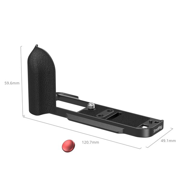 SmallRig L-förmiger Griff für FUJIFILM X-T30 III / X-T30 II / X-T30  Silikon schwarz