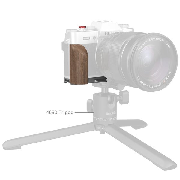 SmallRig L-förmiger Griff für FUJIFILM X-T30 III / X-T30 II / X-T30  Holz silber