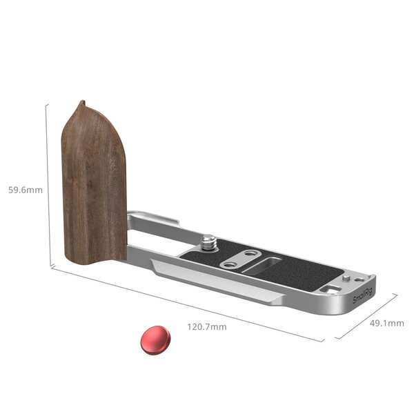 SmallRig L-förmiger Griff für FUJIFILM X-T30 III / X-T30 II / X-T30  Holz silber