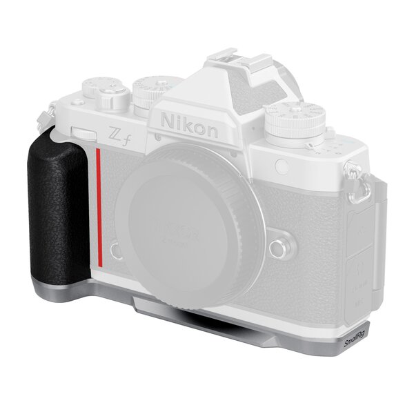 SmallRig L-förmiger Griff für Nikon Z f  Silikongriff silber