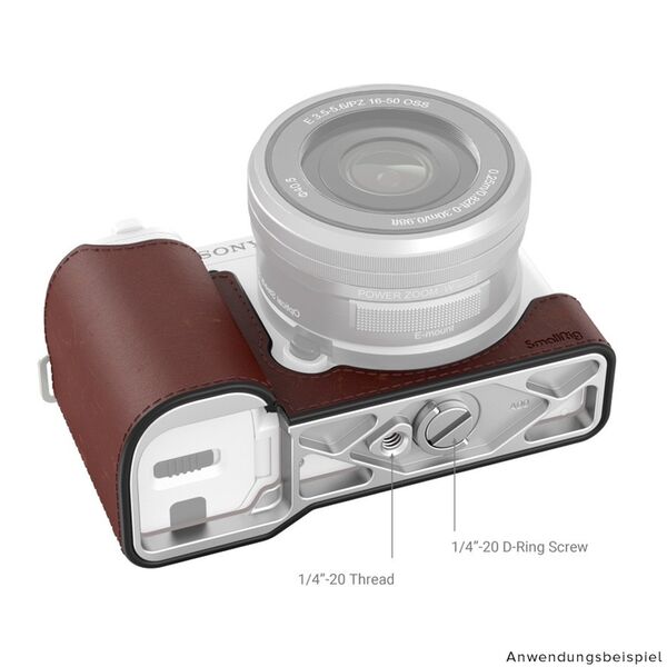 SmallRig Leder Half Case  Sony ZV E10