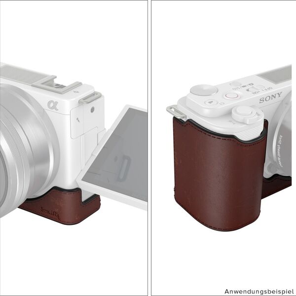 SmallRig Leder Half Case  Sony ZV E10