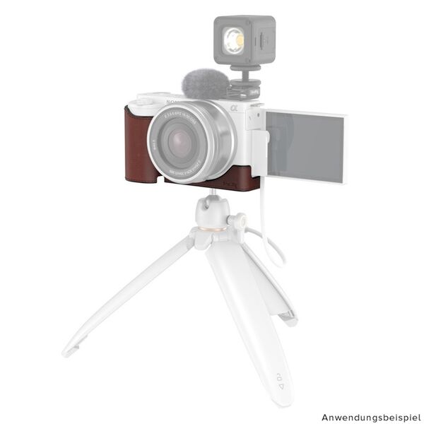 SmallRig Leder Half Case  Sony ZV E10