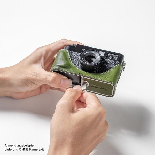 SmallRig Ledertaschen-Set für FUJIFILM X half  grün