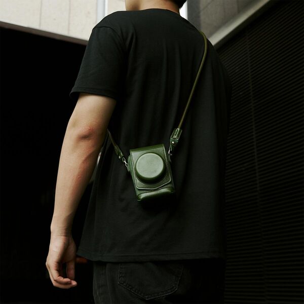 SmallRig Ledertaschen-Set für FUJIFILM X half  grün