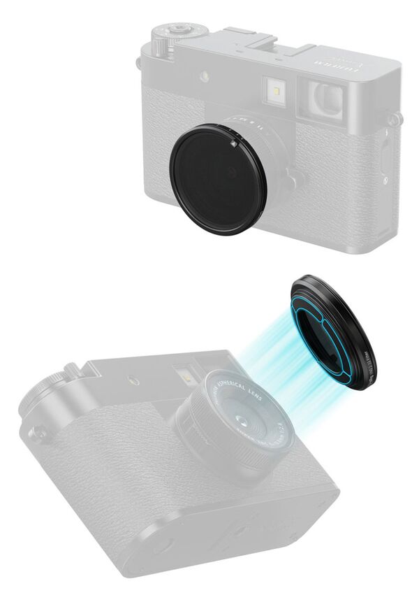 SmallRig Magnetischer VND-Filter ND2 - ND32 für FUJIFILM X half  schwarz