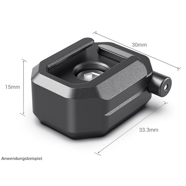 SmallRig Multifunktions Cold Shoe Montage mit Sicherheitsfreigabe 