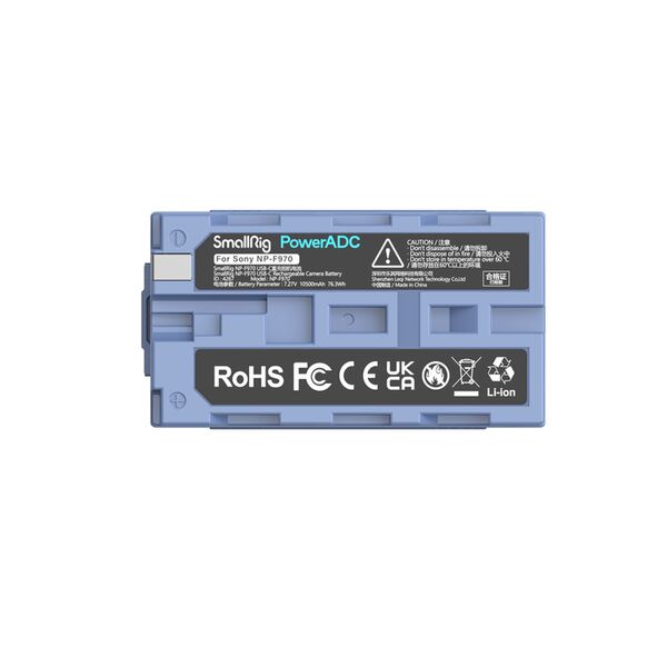 SmallRig NP-F970 USB-C aufladbare Kamerabatterie 