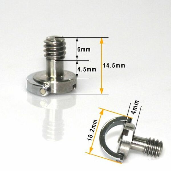 SmallRig Quick Release-Befestigungsschraube für die Kamera 1/4