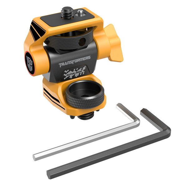 SmallRig Schwenk- und Neige-verstellbare Monitorhalterung (BumbleBee Edition)  mit ARRI 3/8