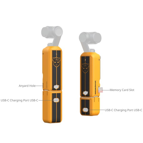 SmallRig Silikonhüllen-Set für DJI Osmo Pocket 3 (BumbleBee Edition)  Standardversion