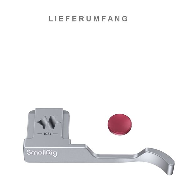 SmallRig Thumb Grip Fujifilm X100VI  silber 4566