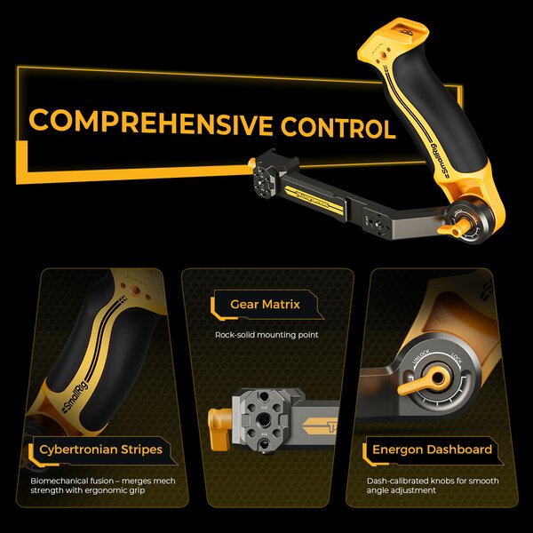 SmallRig Tragegriff für DJI RS 2/3/4 / RSC 2 / RS 3/4 Pro / RS 3/4 Mini (BumbleBee Ed.） 