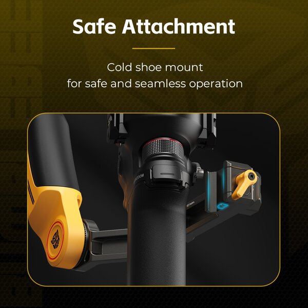 SmallRig Tragegriff für DJI RS 2/3/4 / RSC 2 / RS 3/4 Pro / RS 3/4 Mini (BumbleBee Ed.） 