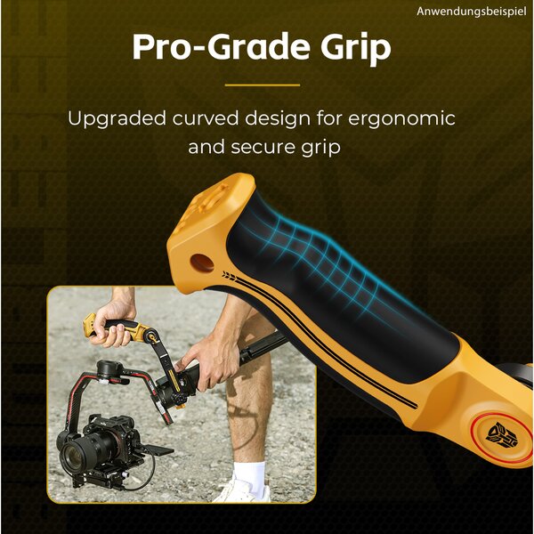 SmallRig Tragegriff für DJI RS 2/3/4 / RSC 2 / RS 3/4 Pro / RS 3/4 Mini (BumbleBee Ed.） 