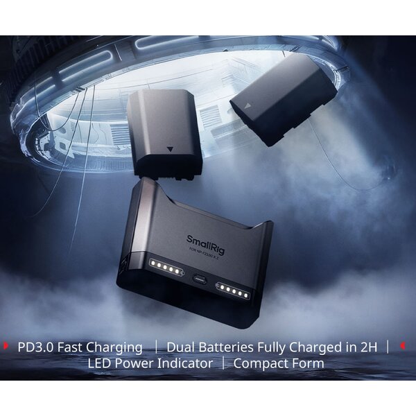 SmallRig Turbo Ladekit  NP-FZ100