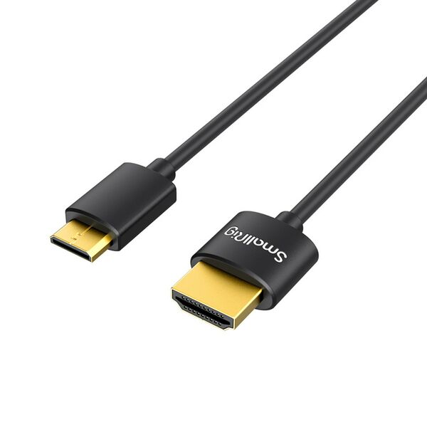 SmallRig Ultra Slim 4K HDMI 2.0 Kabel 3040  Typ C zu Typ A 35cm