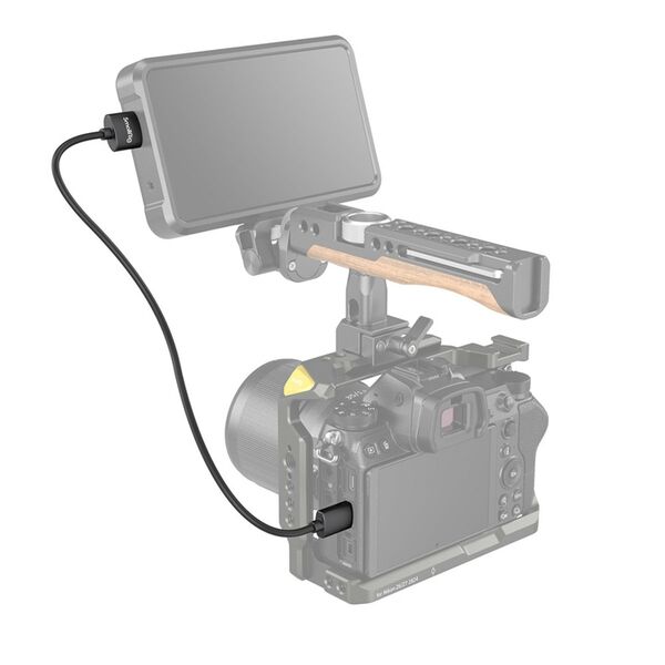 SmallRig Ultra Slim 4K HDMI 2.0 Kabel 3040  Typ C zu Typ A 35cm