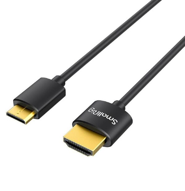 SmallRig Ultra Slim 4K HDMI 2.0 Kabel 3041  Typ C zu Typ A 55cm