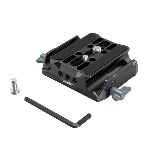 SmallRig Universal LWS Baseplate mit Dual 15mm Rod Clamp 