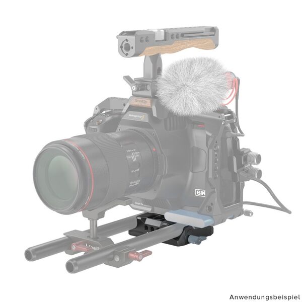 SmallRig Universal LWS Baseplate mit Dual 15mm Rod Clamp 