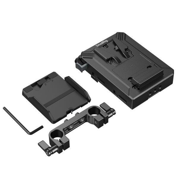 SmallRig V-Mount Akku-Montageplatte  für 15 mm LWS-Stangen