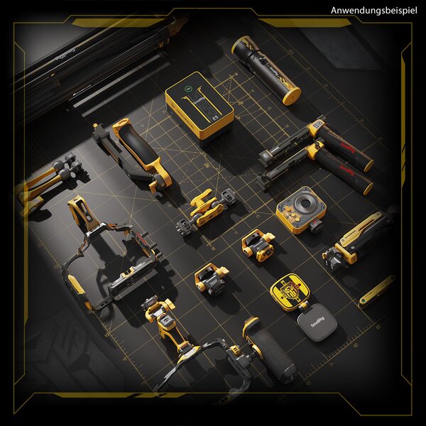 SmallRig Vibe P108 Pro Mini-LED-Videoleuchte (BumbleBee Edition) 