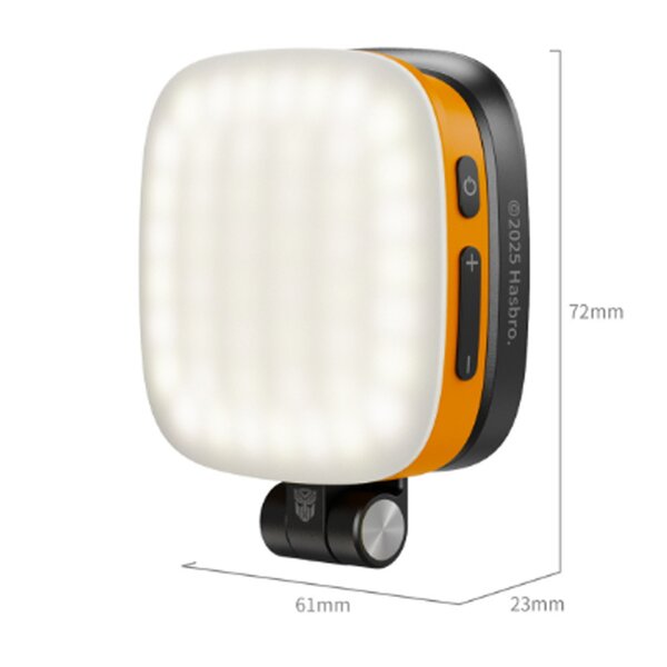 SmallRig Vibe P48 Abnehmbares LED-Videolicht für Mobiltelefone  BumbleBee Edition